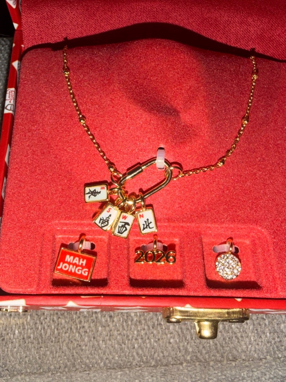 Charmbar 2026 mahjong necklace